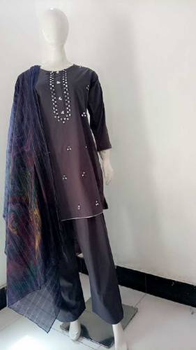 mirror work suit 