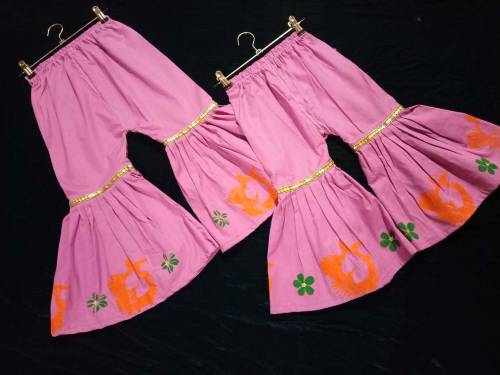 3 piece Gharara suit for baby girls