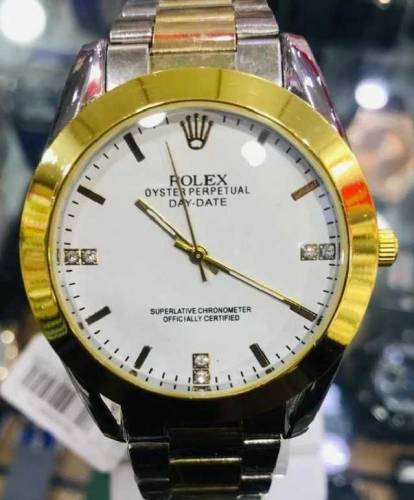 Rolex (golden+silver)