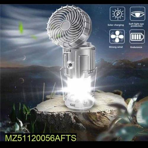 Solar Fan Emergency Light