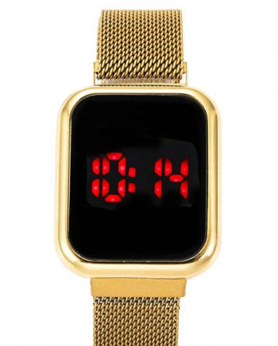Led Display Digital Watch With Magentic Strap
