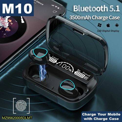 M10 pro TWS earbuds 