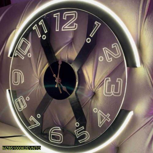 Modern Style X Neon Ambient Light Clock