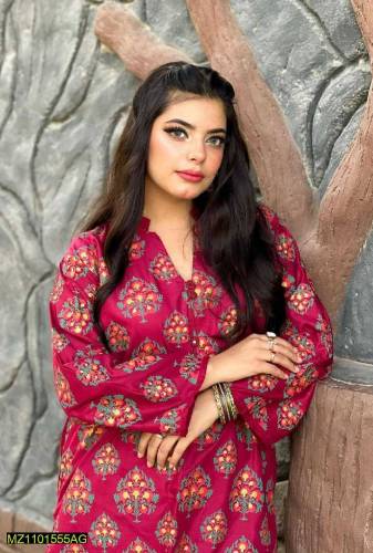 2 pcs women stitched suit