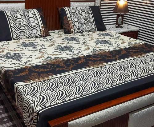 Double size cotton bedsheets for summer super sale 