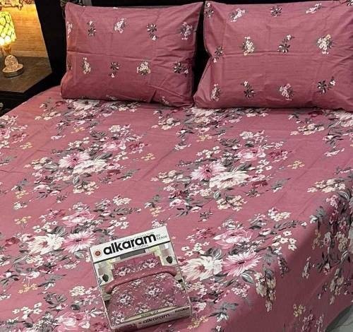 Double size cotton bedsheets for summer super sale 