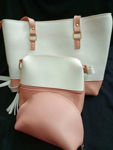 3 Pcs Retro Style Hand Bag For Women