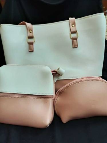 3 Pcs Retro Style Hand Bag For Women