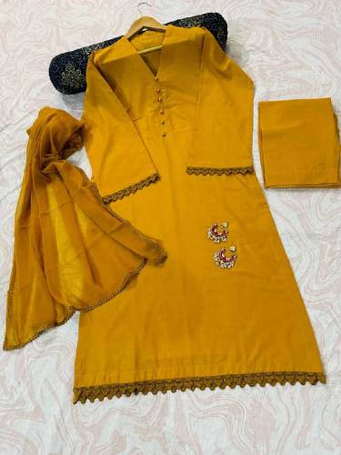 #basicpretPure LawnShirt+pentChiffon dupta with lace 