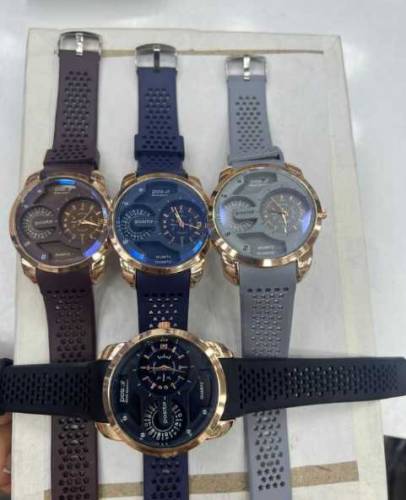 Rubber Strap wrist watch for men