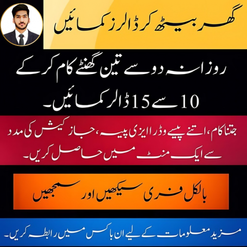 اب ڈالر کمانا ہوا آسان فری میں سیکھ کر کمانا شروع کریں