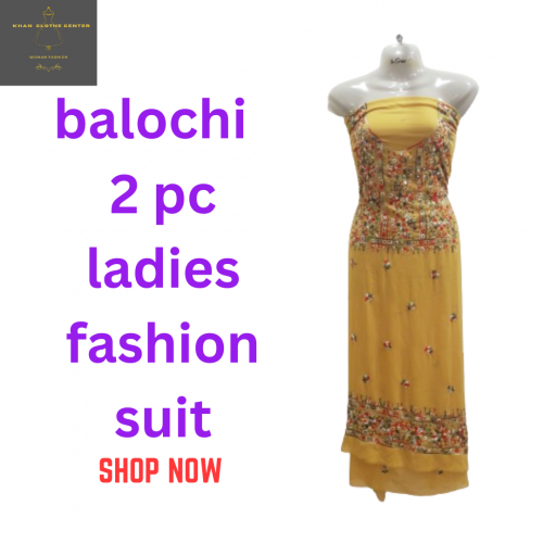 Balochi 2pc dupatta and kamez -balochi fashion for balochi women's 