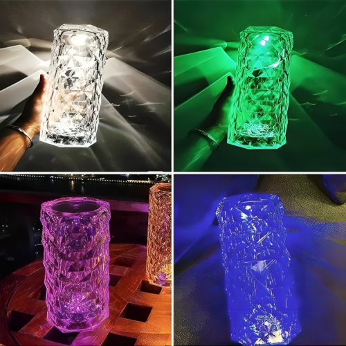 New Crystal Lamp 🤩 With 3 Light Mode , 16 Different Lights