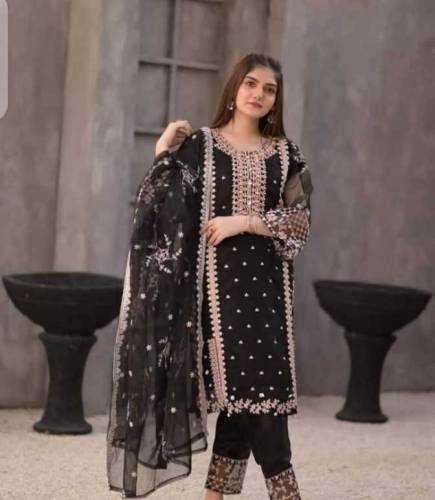 *Product Name*: 3Pc Formal Embroidered Organza Suit*Product Descriptio