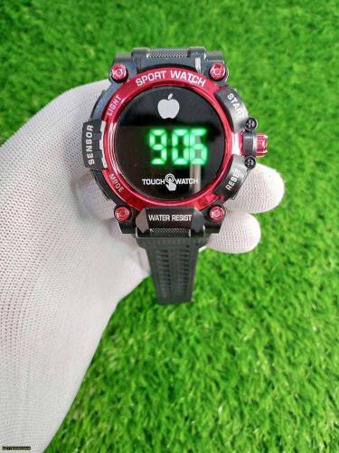 Rubber Strap Digital Watch For Boy