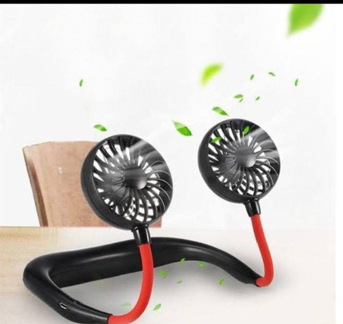 portable hanging small neck fan 