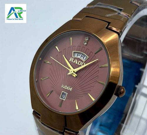 Men Excellent Stainless Steel Analogue WatchMade In Switzerland