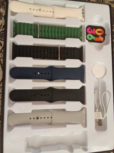 ultra smart watch ⌚ 7in 1 strap