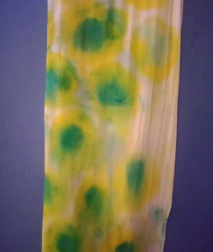 shafoon dupatta with fabric paint available 