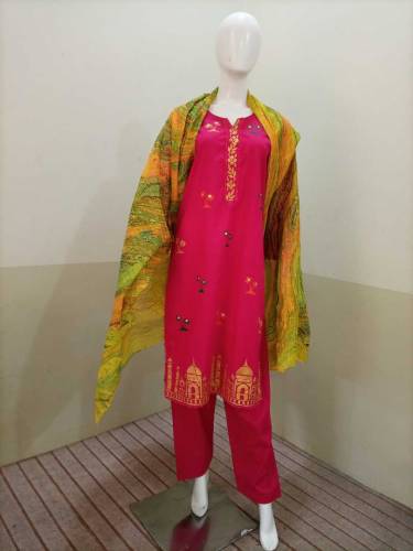 3 piece screen printing suit