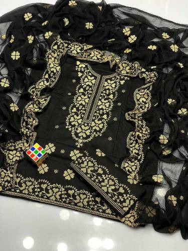 Best quality stuff lawn Cotton 3pcs