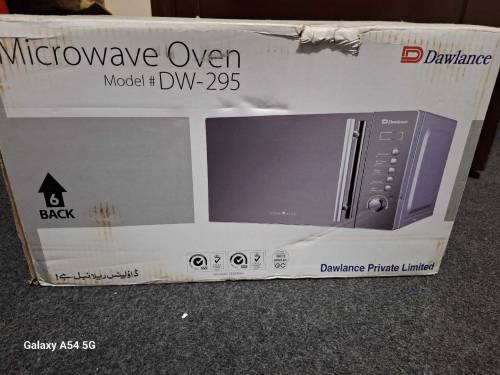 dawlance microwave oven