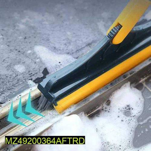 2 In 1 Dust Cleaning Scrubber and Wiper Brush 
