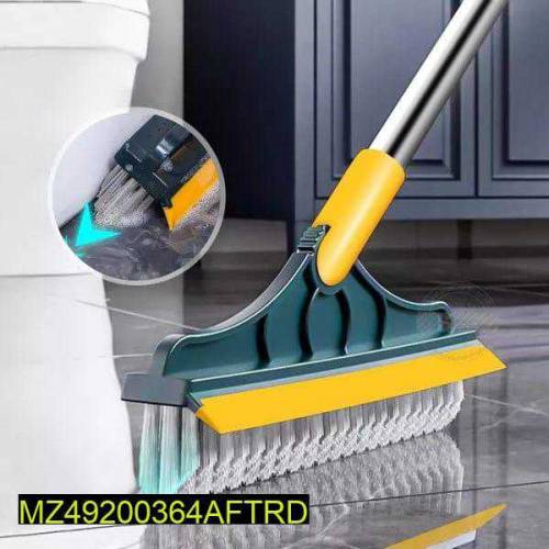 2 In 1 Dust Cleaning Scrubber and Wiper Brush 