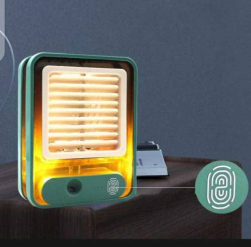 Mini charging air fan cooler 