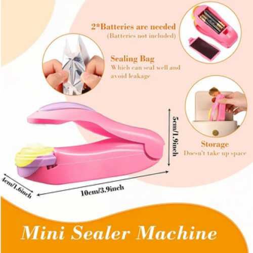 Portable Mini Heat Sealing Machine Impulse Sealer Seal Packing Plastic
