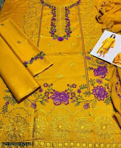 Fabric Lawn  Pattern: Embroidered