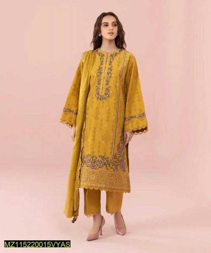 Fabric Lawn  Pattern: Embroidered