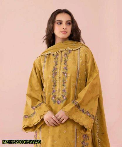 Fabric Lawn  Pattern: Embroidered