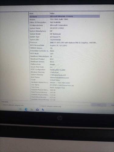 HP NOTEBOOK LAPTOP.