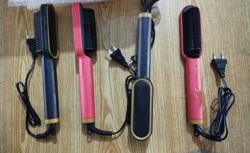 professional hair straightener brush 