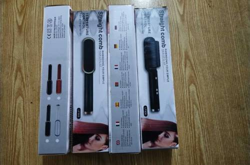 professional hair straightener brush 