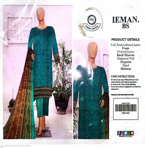 3 piece lawn suits 