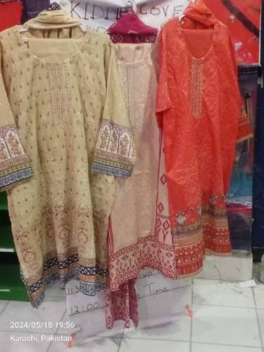 3 piece lawn suits 