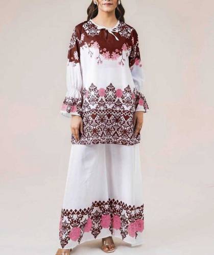 women stitched clothes , women shirt plazo