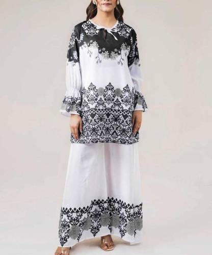 women stitched clothes , women shirt plazo