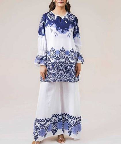 women stitched clothes , women shirt plazo