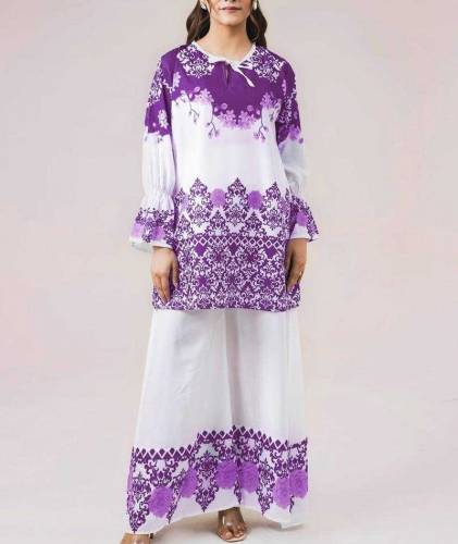women stitched clothes , women shirt plazo
