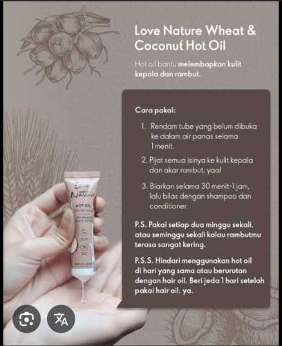 hot hair oil 
