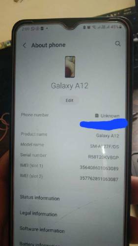 SAMSUNG A12
