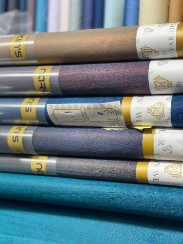Original branded male unstitched suits are available
