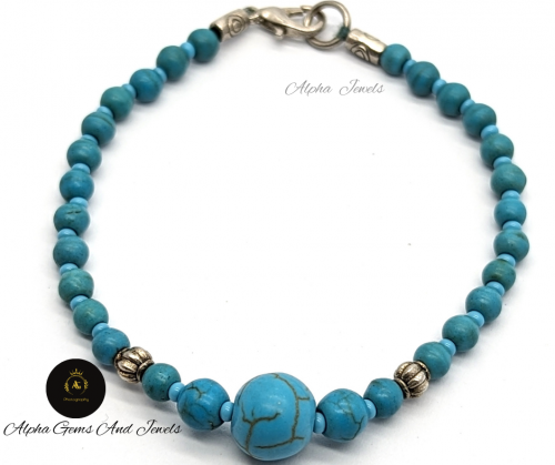 Torquise Handmade Beaded Ladies Bracelets