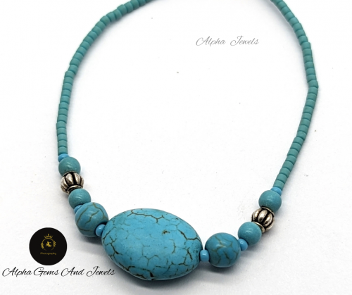 Torquise Handmade Beaded Ladies Bracelets