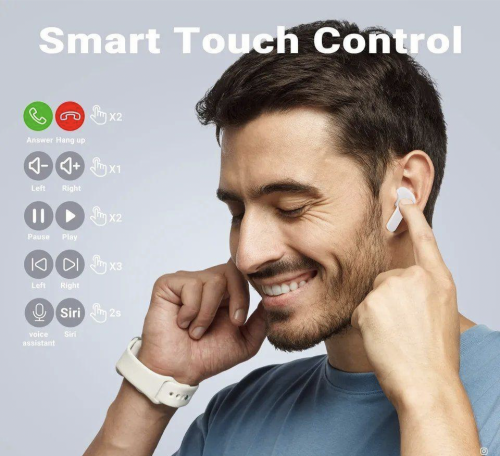 •  Material: ABS•  Model: Wireless Earbuds•  Product Features: Transpa