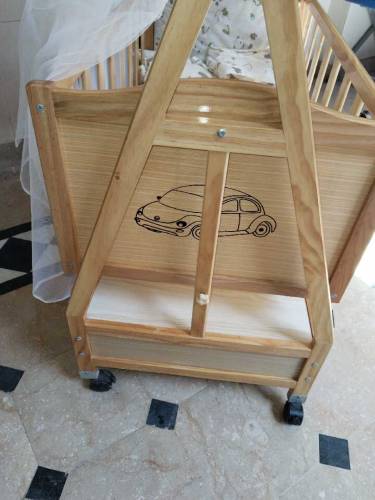 baby coat with swing and 2 drawers 