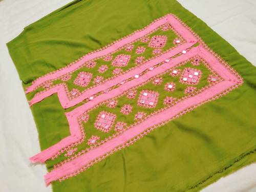 Hand embroidery fabric